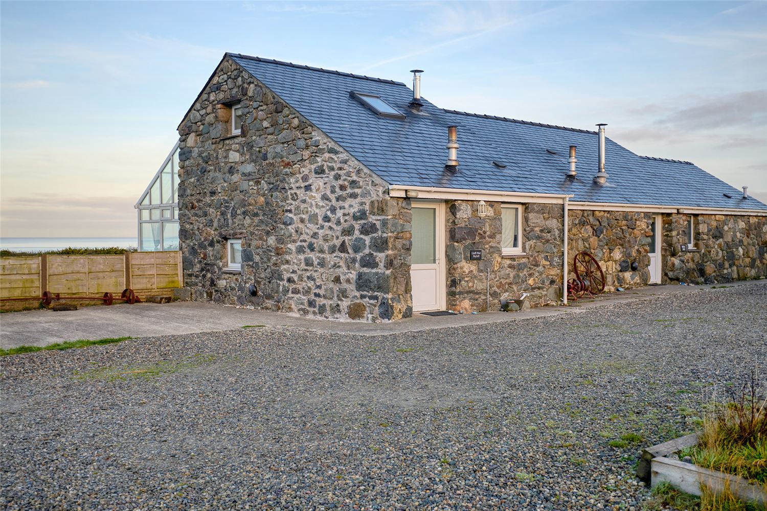 Hayloft - exterior view