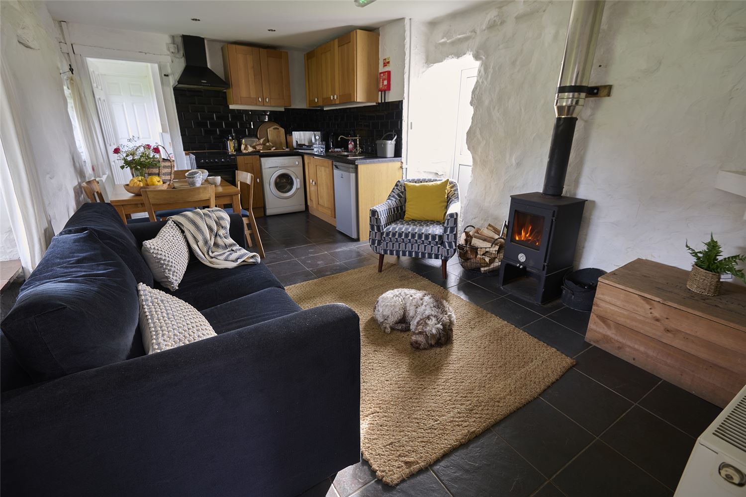 Stables - lounge to kitchen view